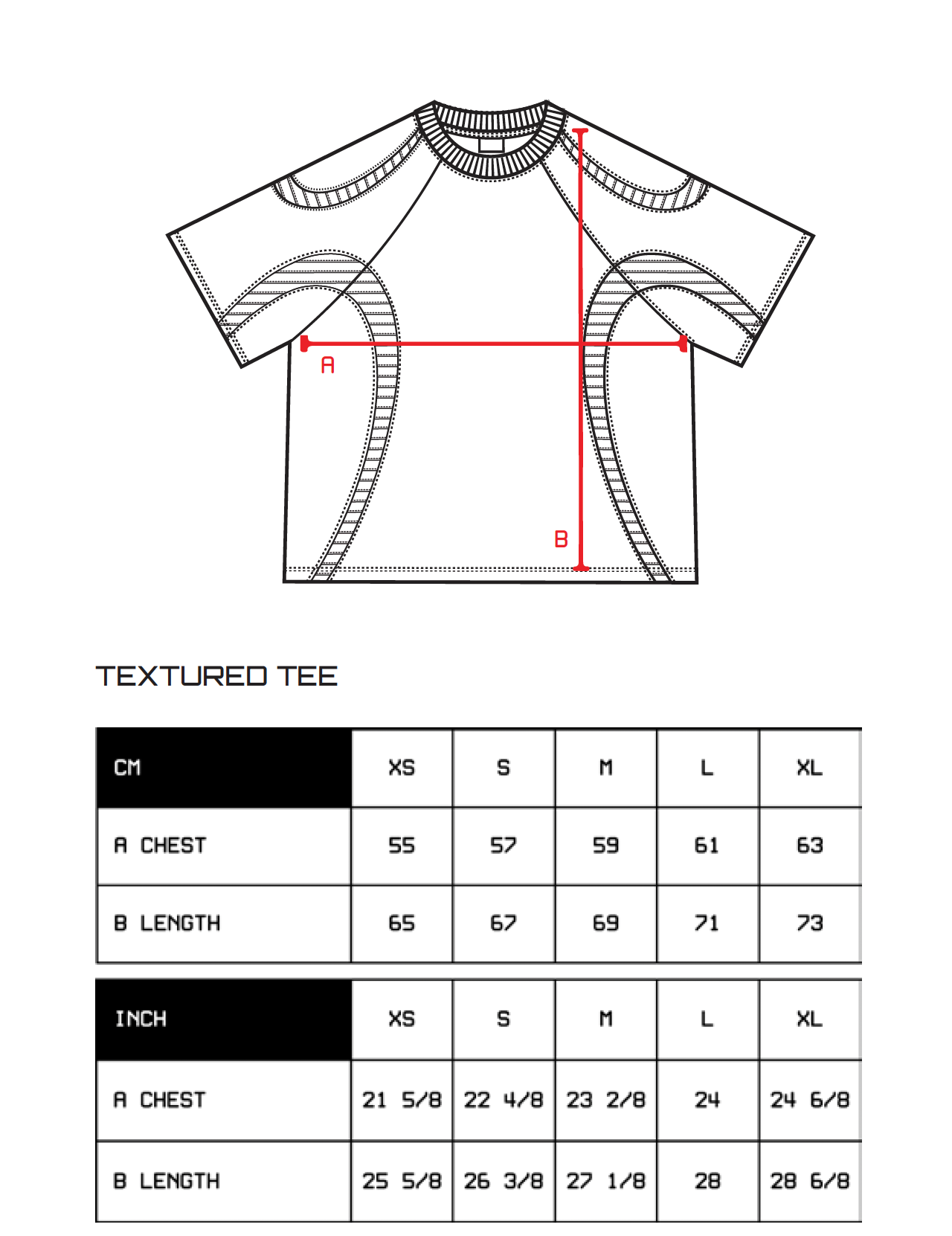 TEXTURED TEE - GREEN