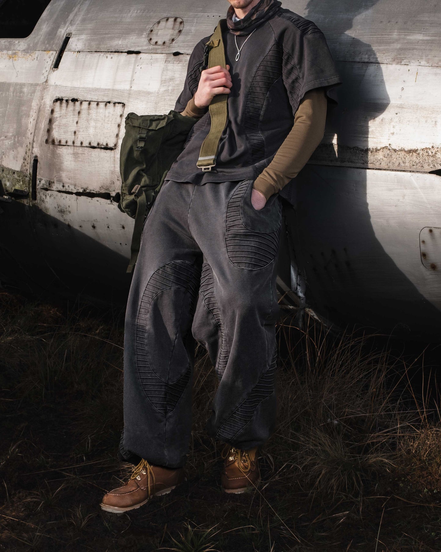 ORGANIC ARMOUR TRACKIES - CHARCOAL