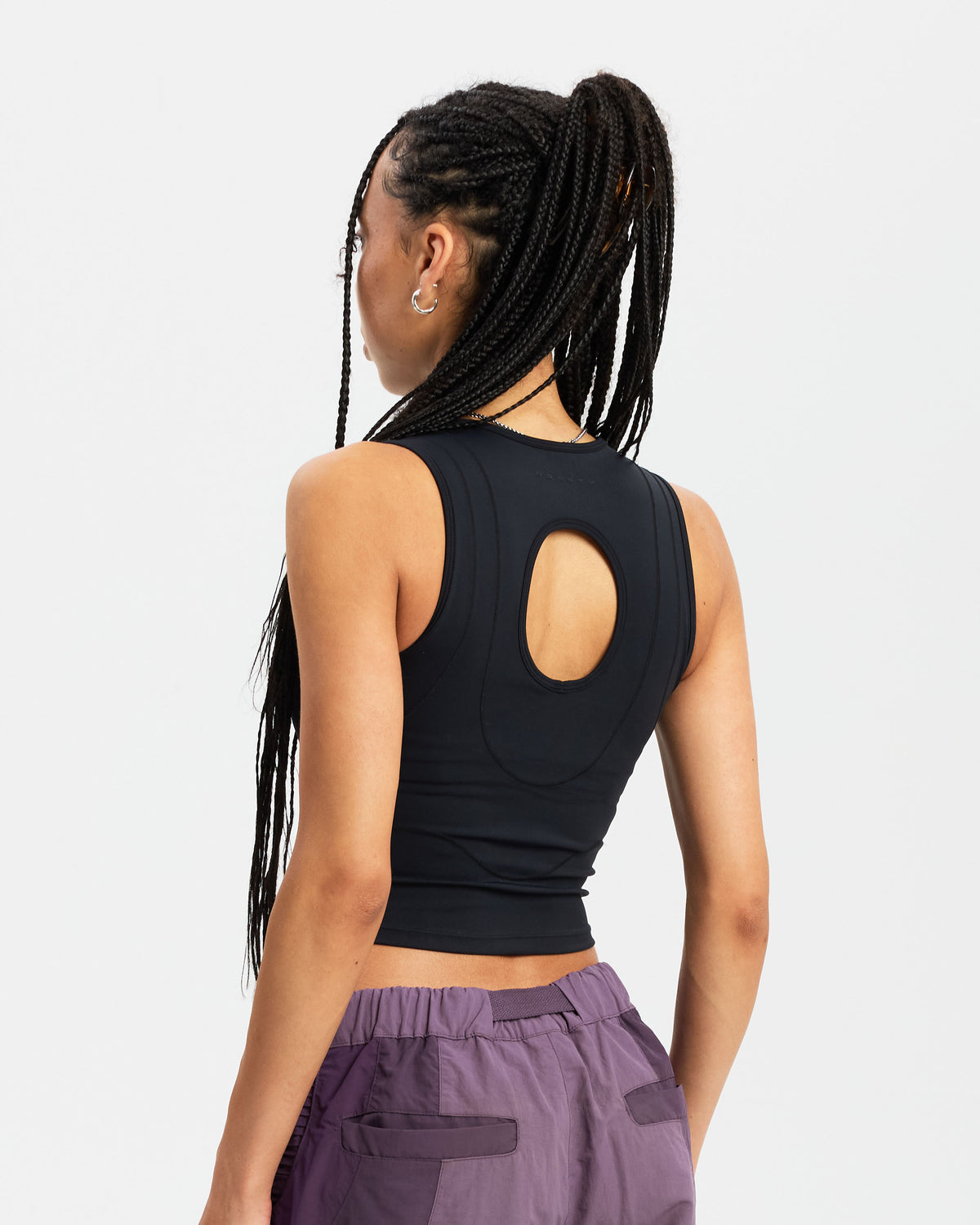 DOUBLE LAYER TANK - BLACK