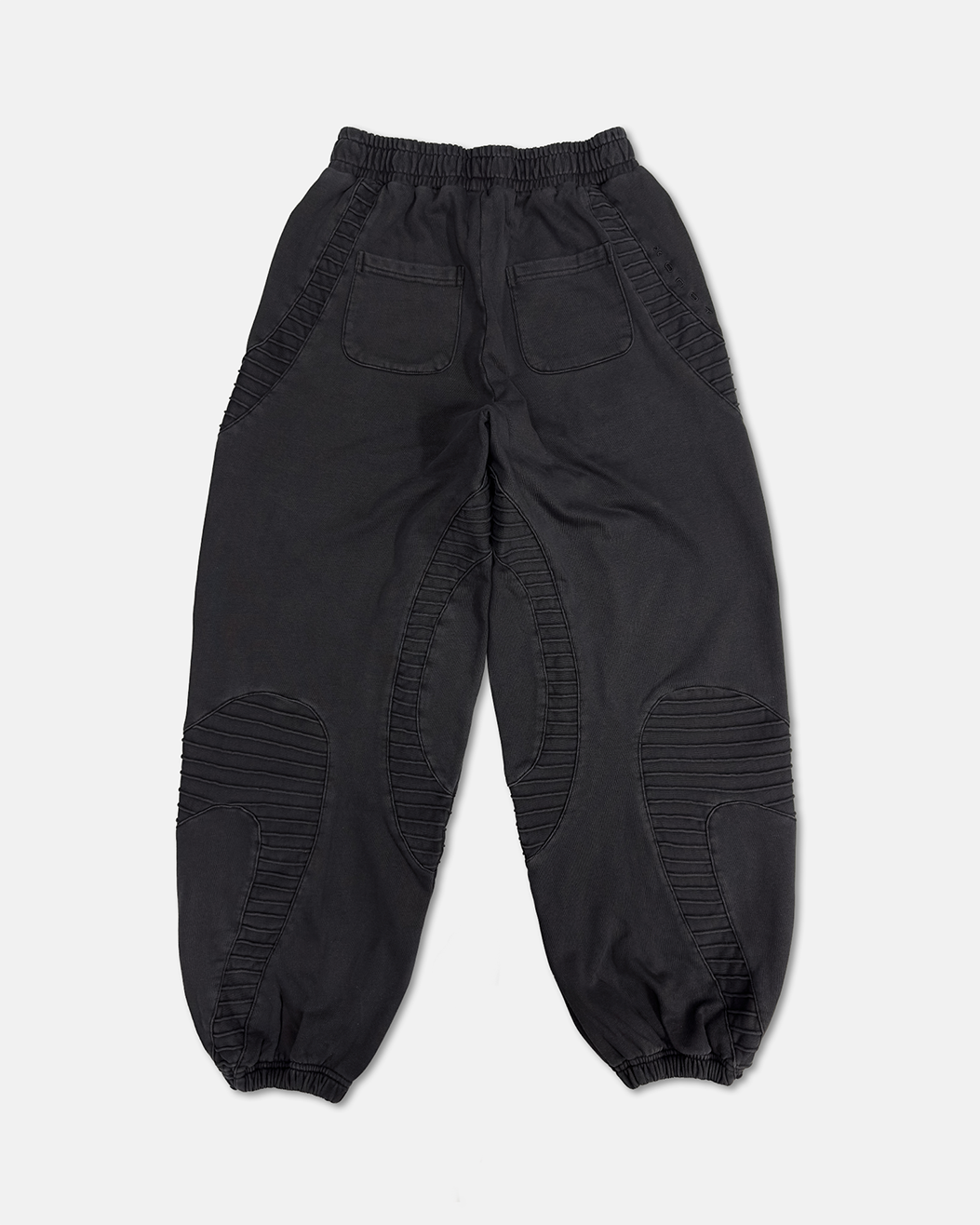 TEXTURED TRACKIES - Charcoal