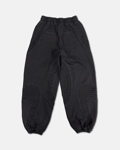 TEXTURED TRACKIES - Charcoal