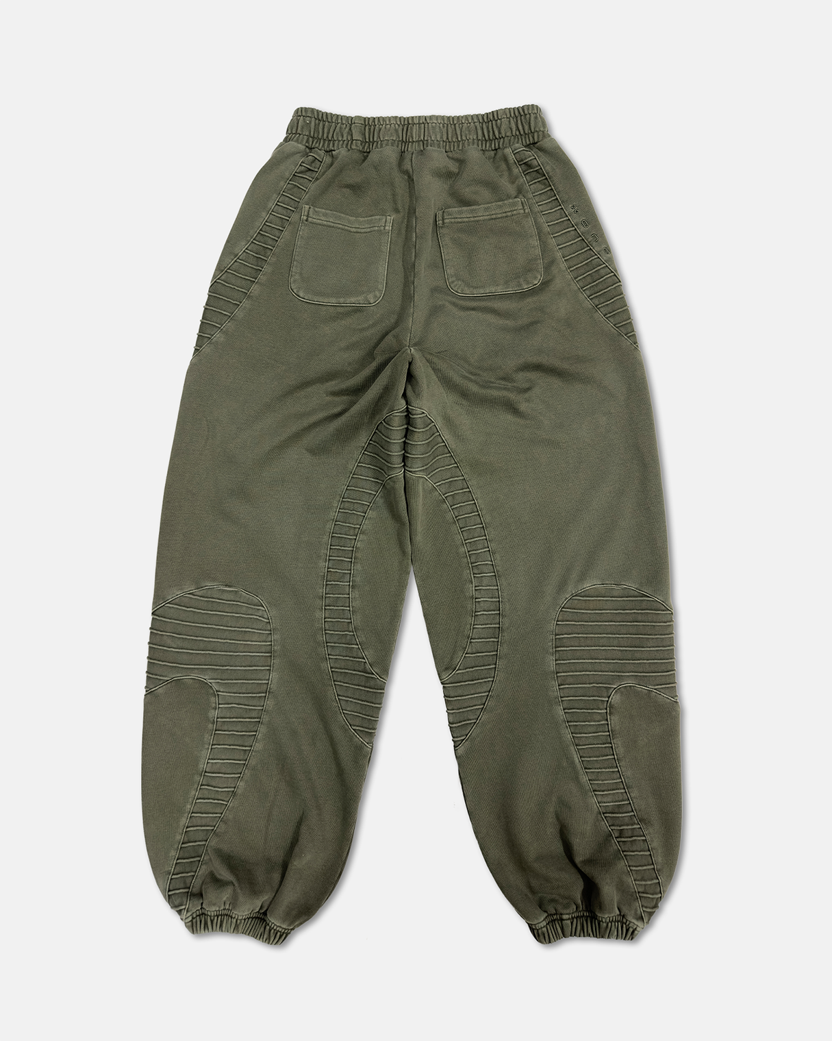 TEXTURED TRACKIES - Green