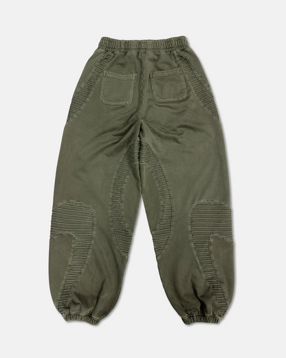 TEXTURED TRACKIES - Green