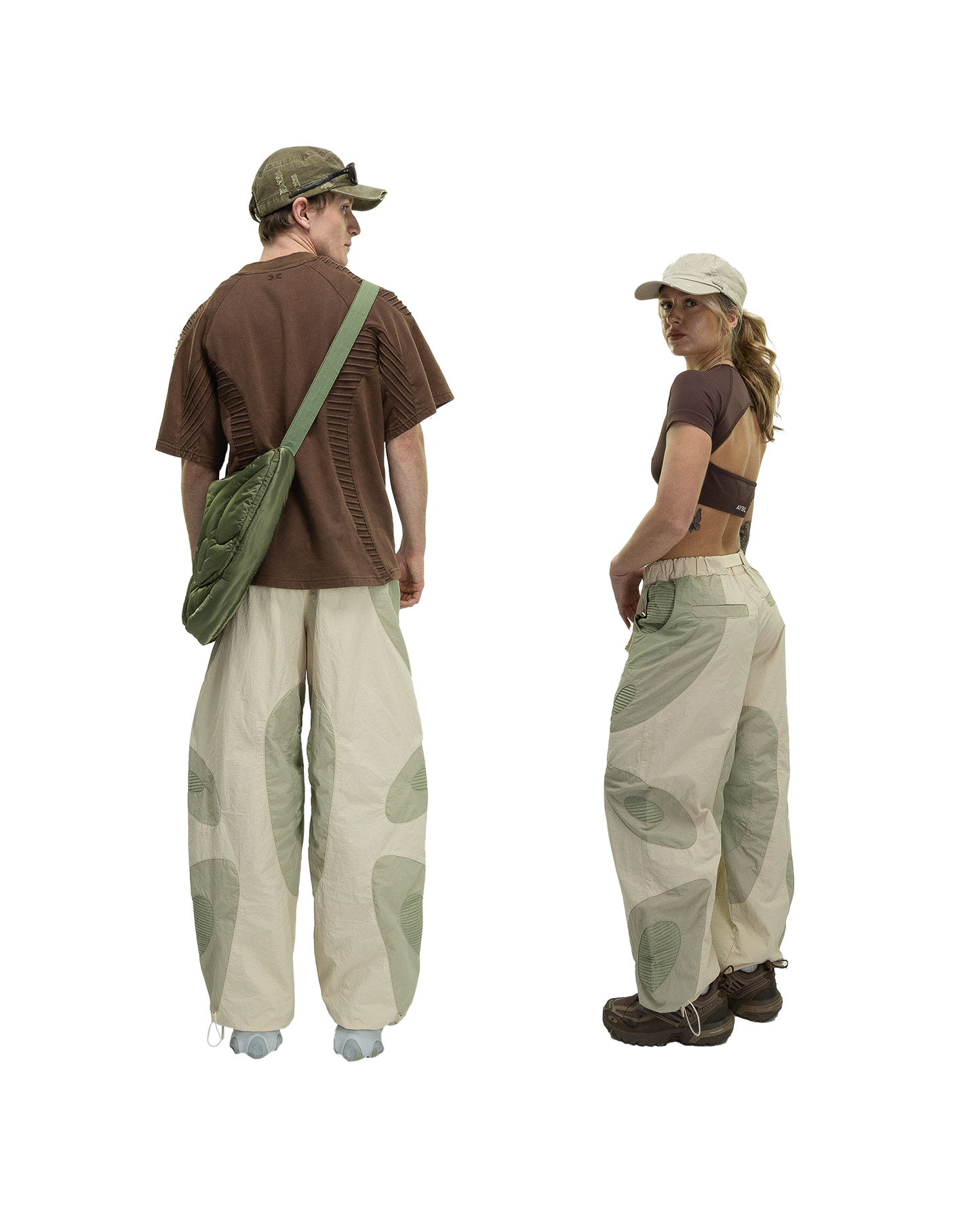 AMOEBA TREK PANTS - GREEN