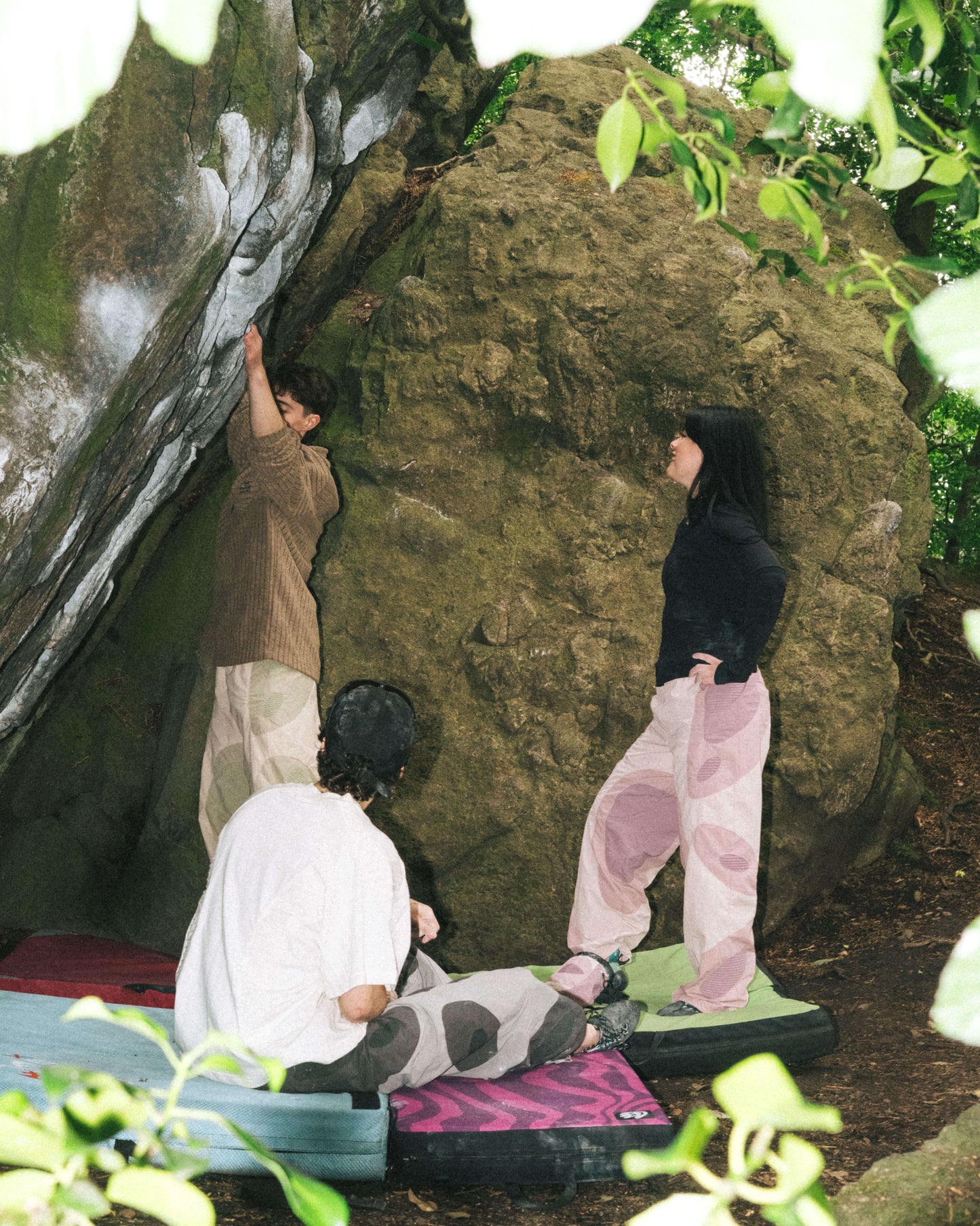 AMOEBA TREK PANTS - PINK