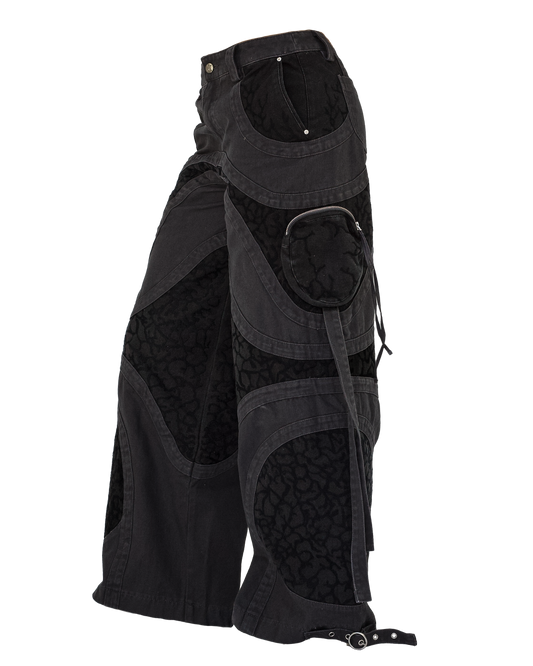 JUNGLE PANTS BLACK (SECONDS)