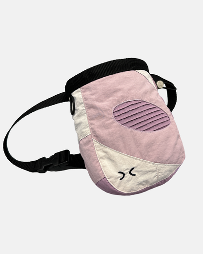 AMOEBA CHALK BAG - PINK