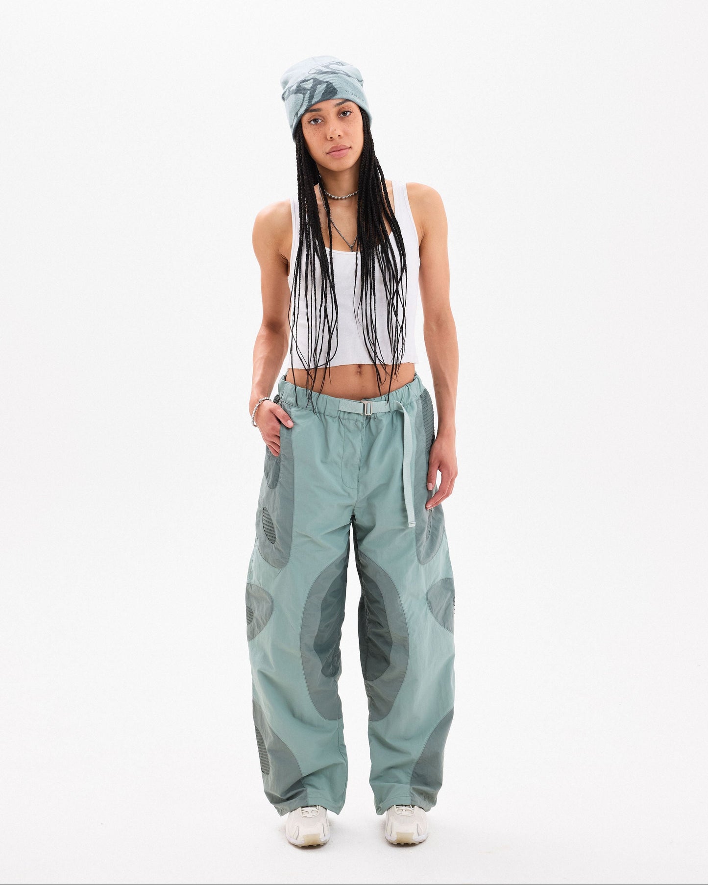 V2 AMOEBA TREK PANTS - TEAL
