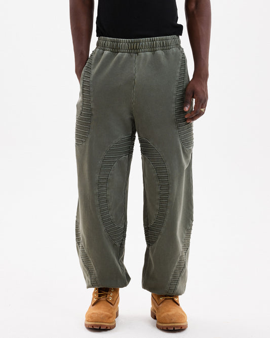 TEXTURED TRACKIES - Green