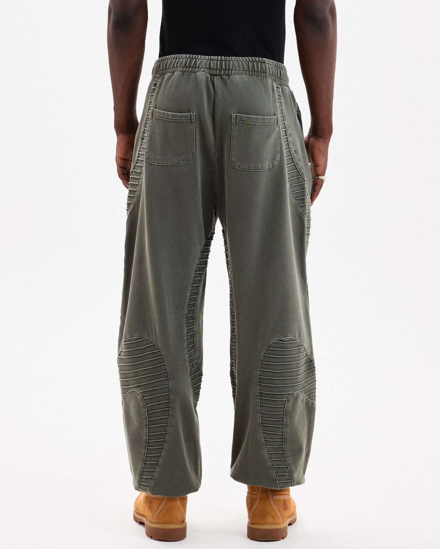 TEXTURED TRACKIES - Green