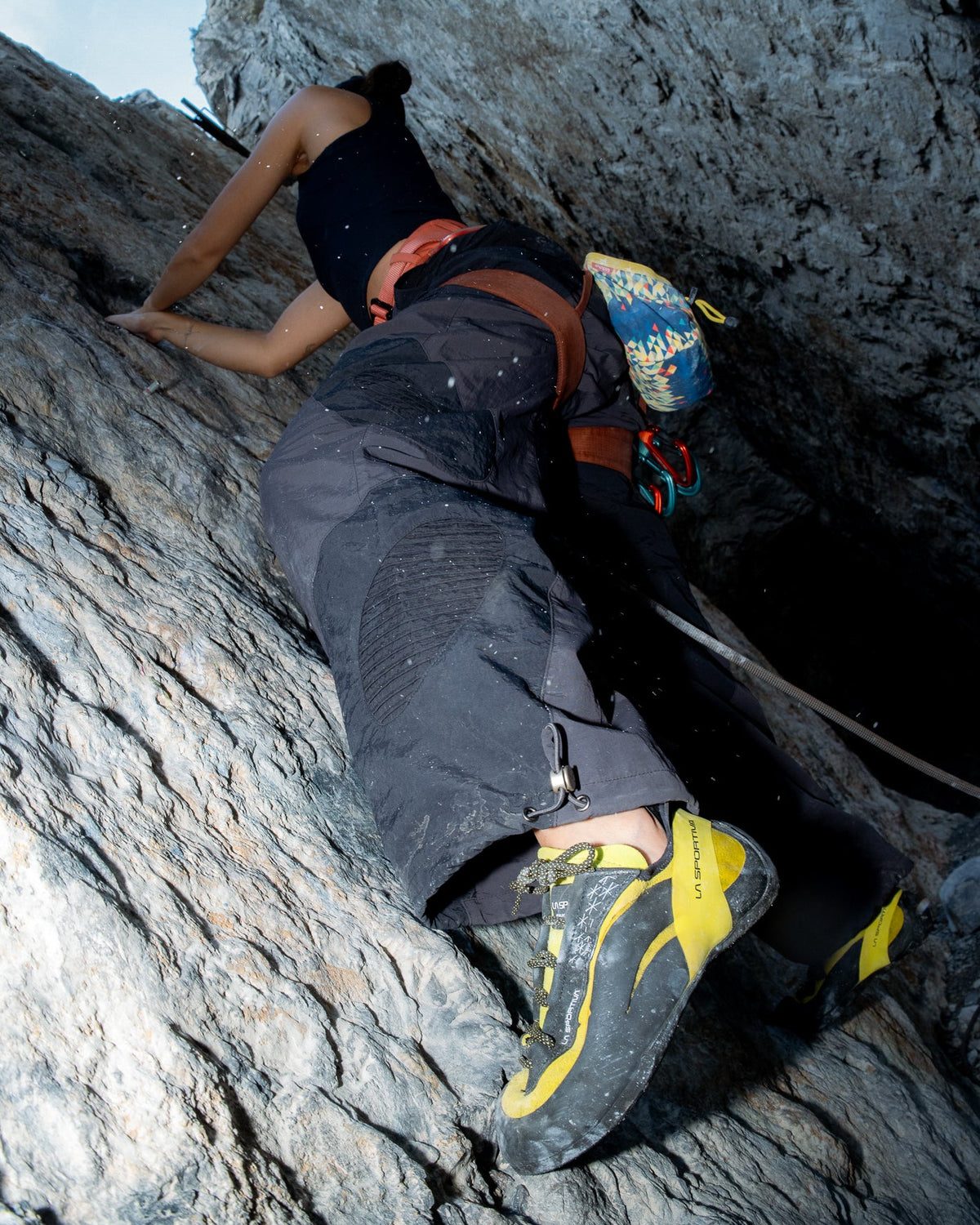 AMOEBA TREK PANTS - SMOKE