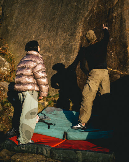 MOSS PUFFER - PURPLE